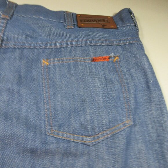 Vintage JC Penney RanchCraft mens dark wash straight leg jeans 36x32 EUC USA - Picture 8 of 13
